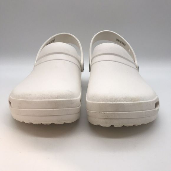 Crocs Specialist II Vent Clog  White Men's 11 Women's 13 Nurse Medical Work Shoe - Picture 2 of 9